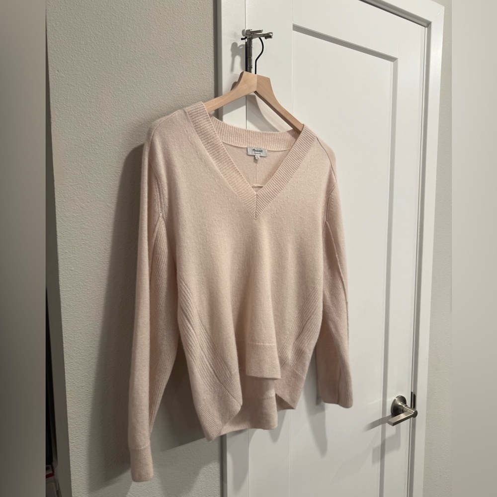 Madewell Cashmere Sweater: XXS but runs large!